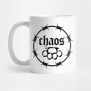 Chaos Brass knuckles Mug